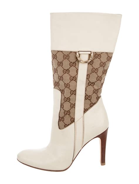 gucci clear wellington boots|gucci high heel boots.